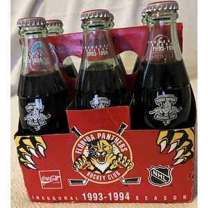 Vintage 90s Florida Panthers Inaugural Season 1993-94 Coca-Cola‎ In Holder